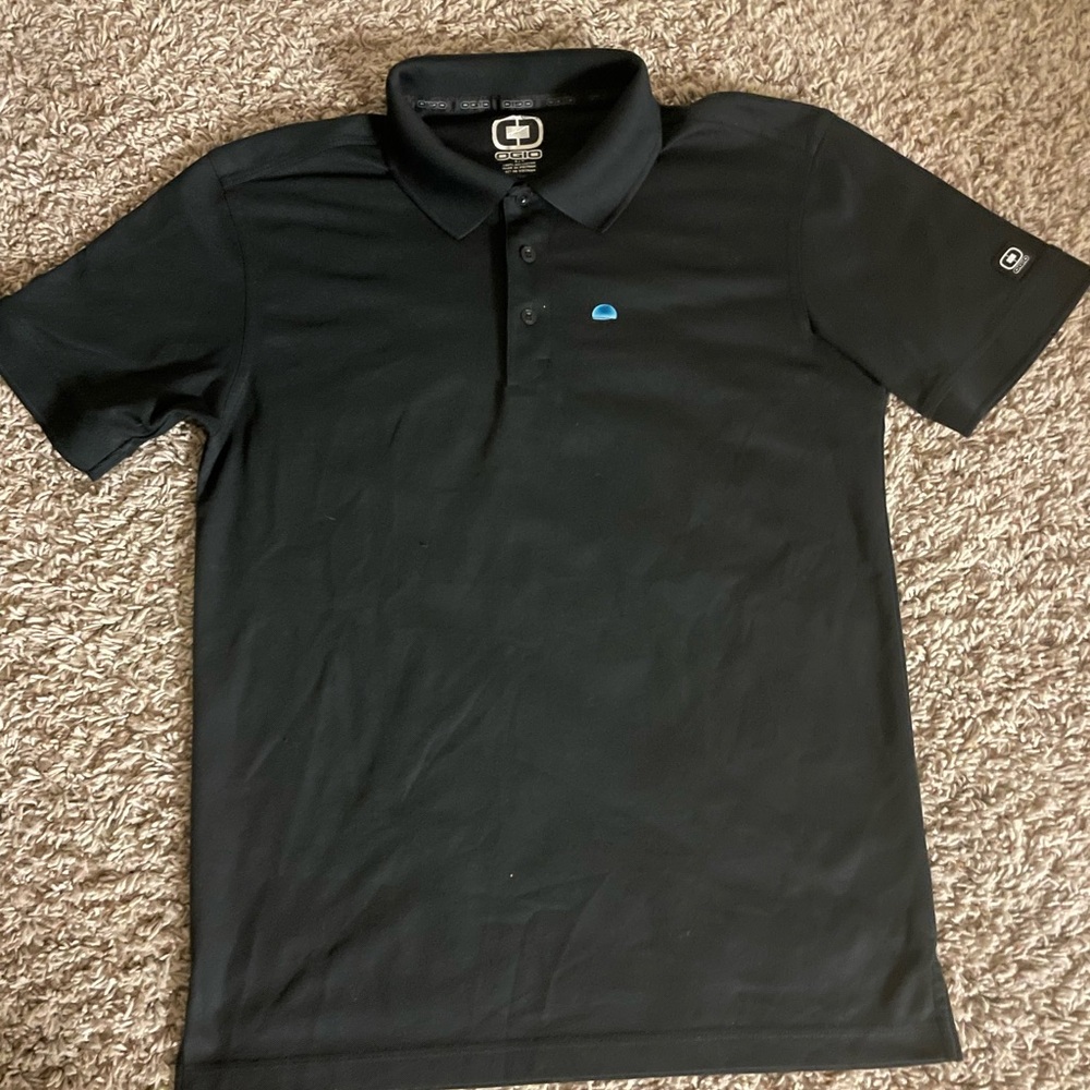 OGIO Men's Black Polo Shirt